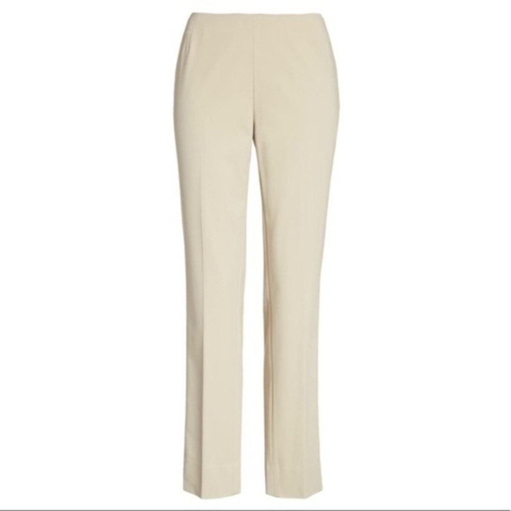 LAFAYETTE 148 Stanton Slim Leg Ankle Pants In Khaki